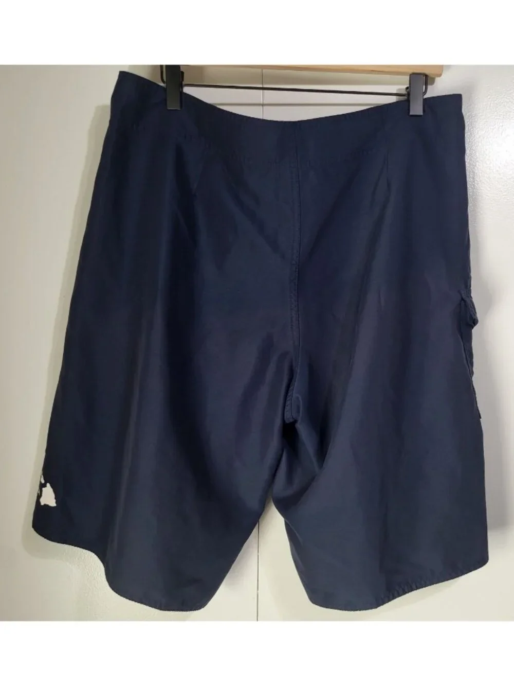 Honolua Surf Co Men SZ 36 Navy Blue Board Shorts Swim Trunks Hawaiian Cargo